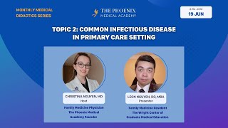 COMMON INFECTIOUS DISEASE IN PRIMARY CARE SETTING || DIDACTICS SERIES