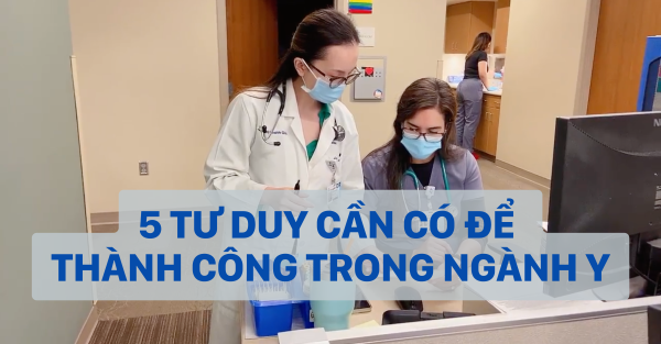 ĐỂ THÀNH CÔNG TRONG NGHỀ Y. Có nhiều bác sĩ ở VN, vì nhiều lý do khác nhau, mà đã rời bỏ nghề Y. Nhiều bạn sinh viên Y cũng quyết định...
