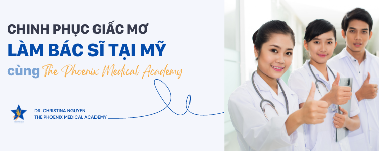 Học viện phượng hoàng the phoenix medical academy Dr Christinra Nguyễn sứ mệnh giúp các các sĩ Việt Nam có được thu nhập $200.000...