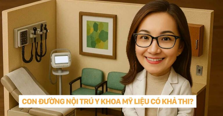 dr chrisitna nguyễn Con đường nội trú y khoa Mỹ liệu có khả thi